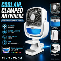 3-Speed Rechargeable Portable Air Cooler