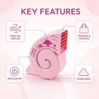 Bright Color Mini USB Desk Fan