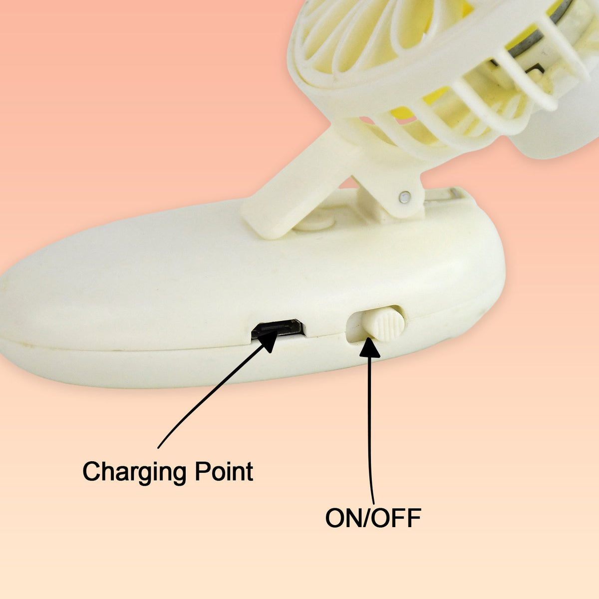 Mini USB Rechargeable Handheld Fan
