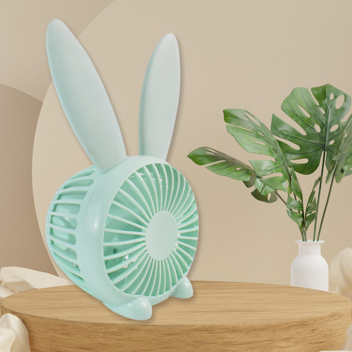 Cute Rabbit USB Mist Desk Fan