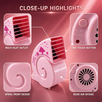 Bright Color Mini USB Desk Fan