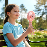 Rechargeable LED Fan with Flexible Tripod