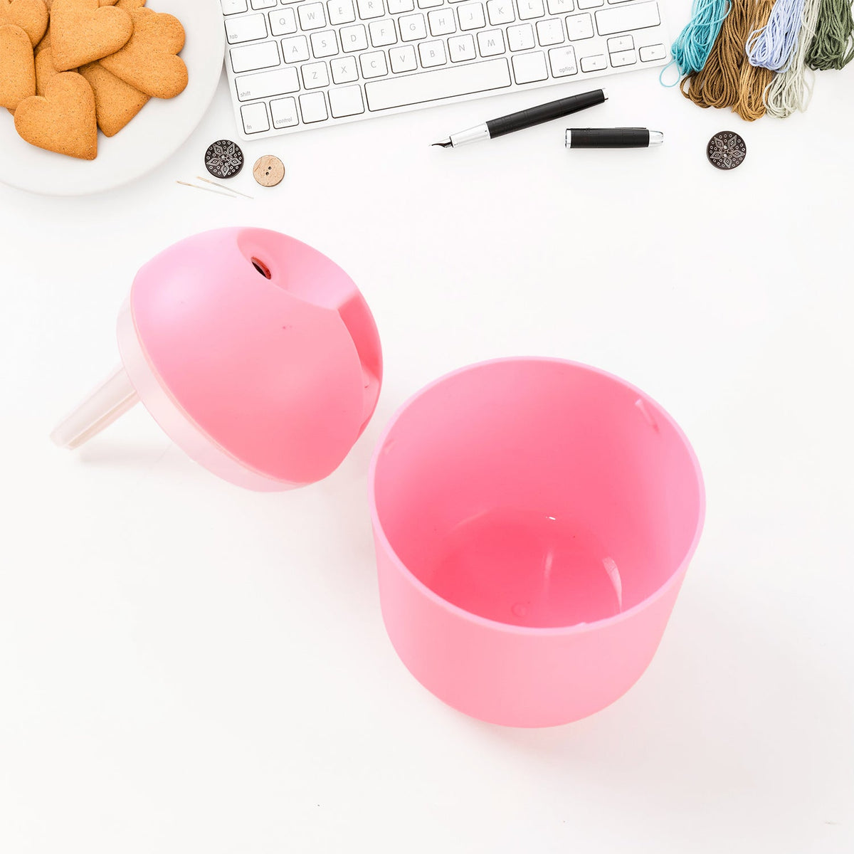 USB Mini Air Humidifier with LED Night Light
