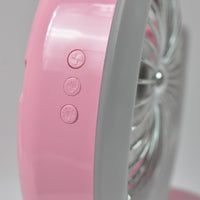 3-in-1 Portable Humidifying Fan with LED