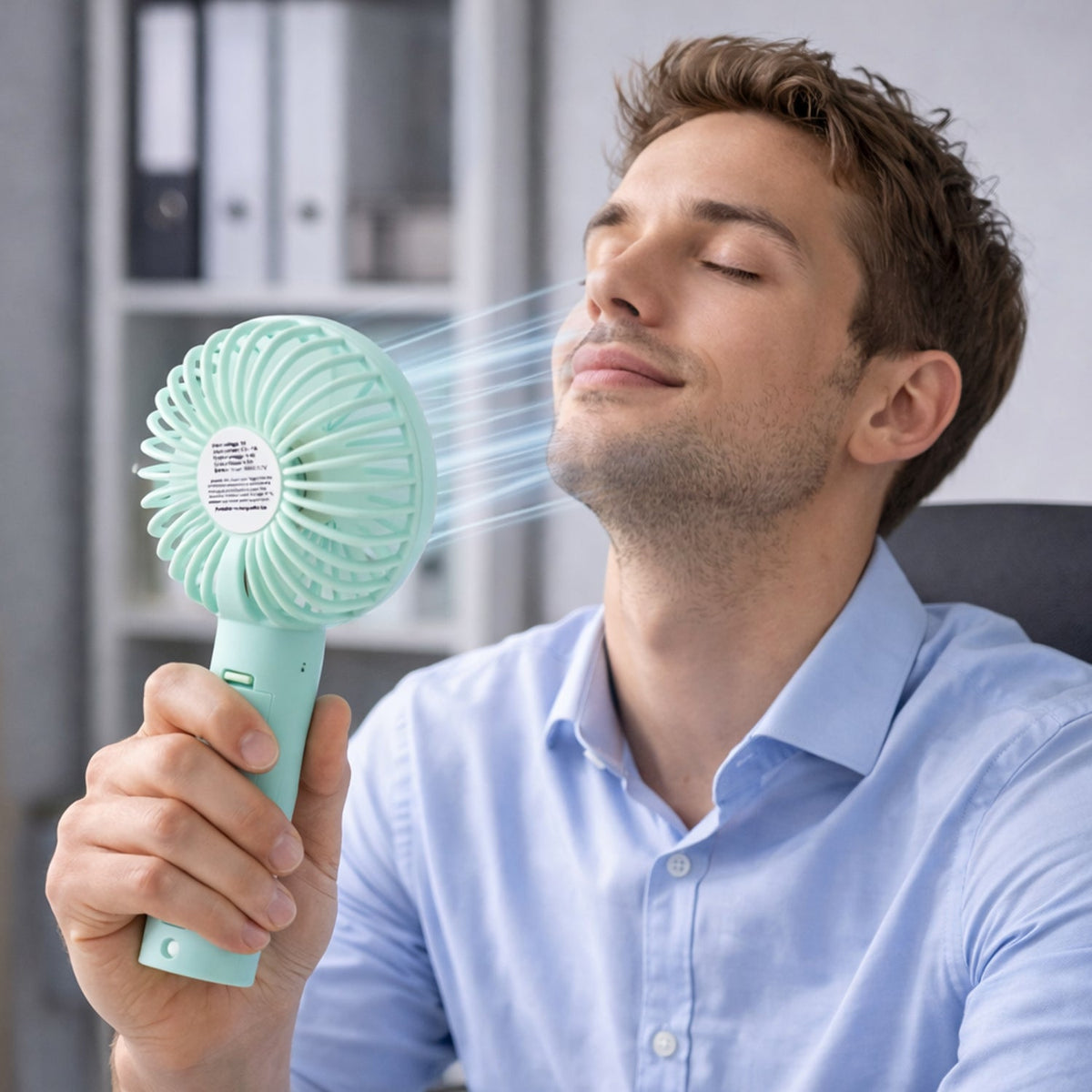 Lightweight Rechargeable Handheld Fan