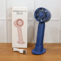 Rechargeable Mini Handheld Fan with Stand