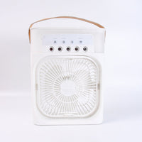 Portable Air Cooler Fan with 7-Color LED Light