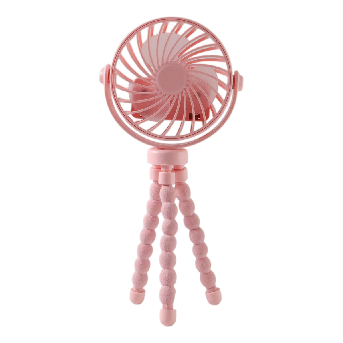 Rechargeable LED Fan with Flexible Tripod
