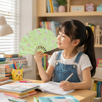 Foldable Manual Hand Fan (Printed)