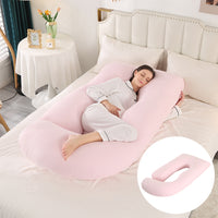 Ergonomic J-Shaped Maternity Pillow
