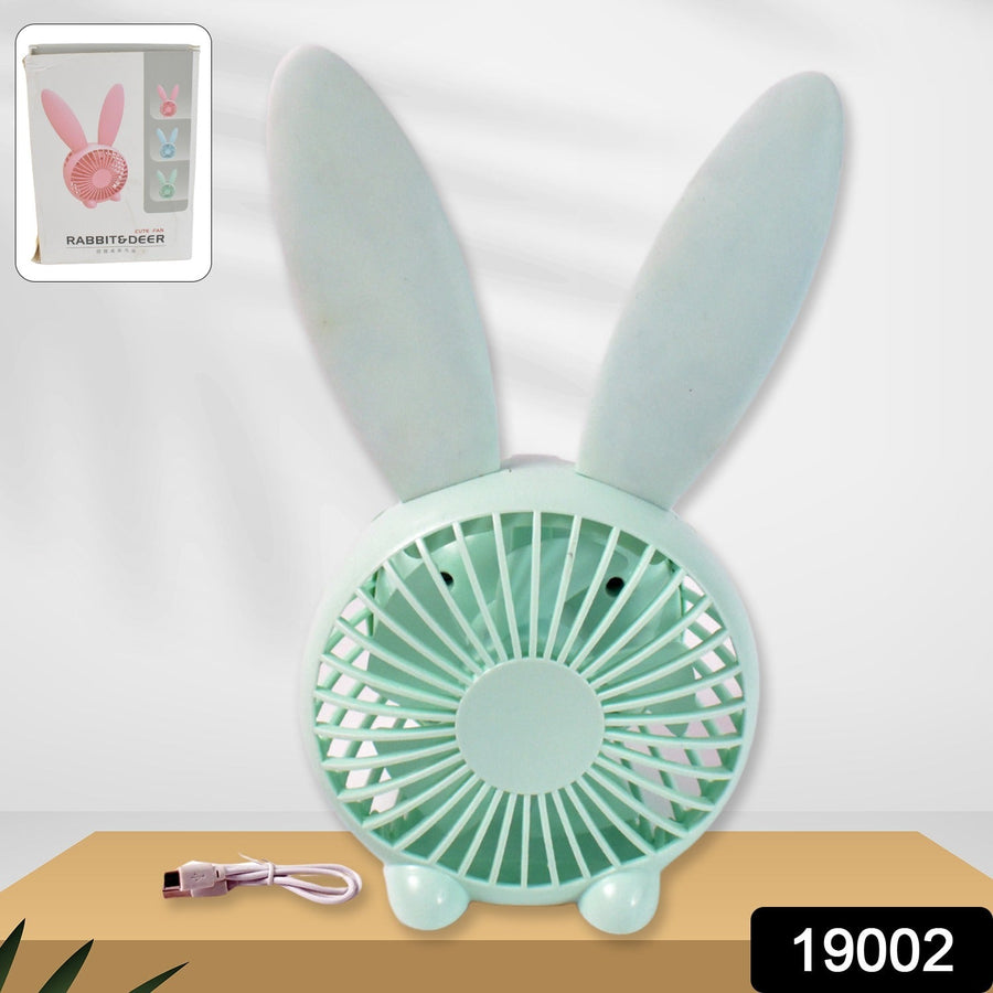Cute Rabbit USB Mist Desk Fan