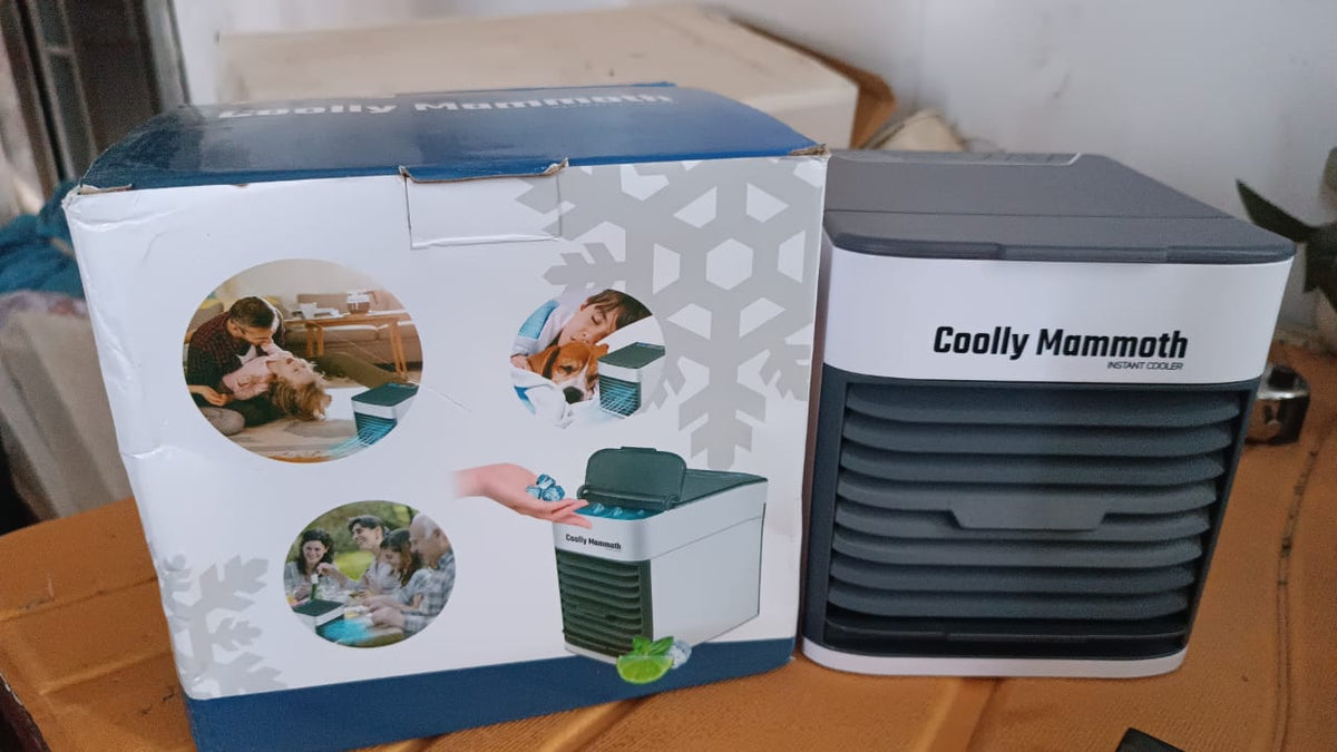 Mini Portable Air Cooler with LED