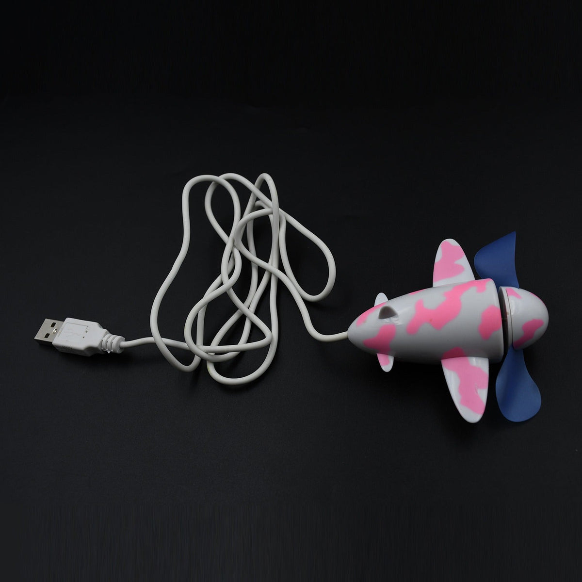 USB Airplane-Shaped Desk Fan