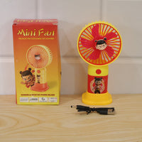 Mini Handheld Fan with Desktop Stand