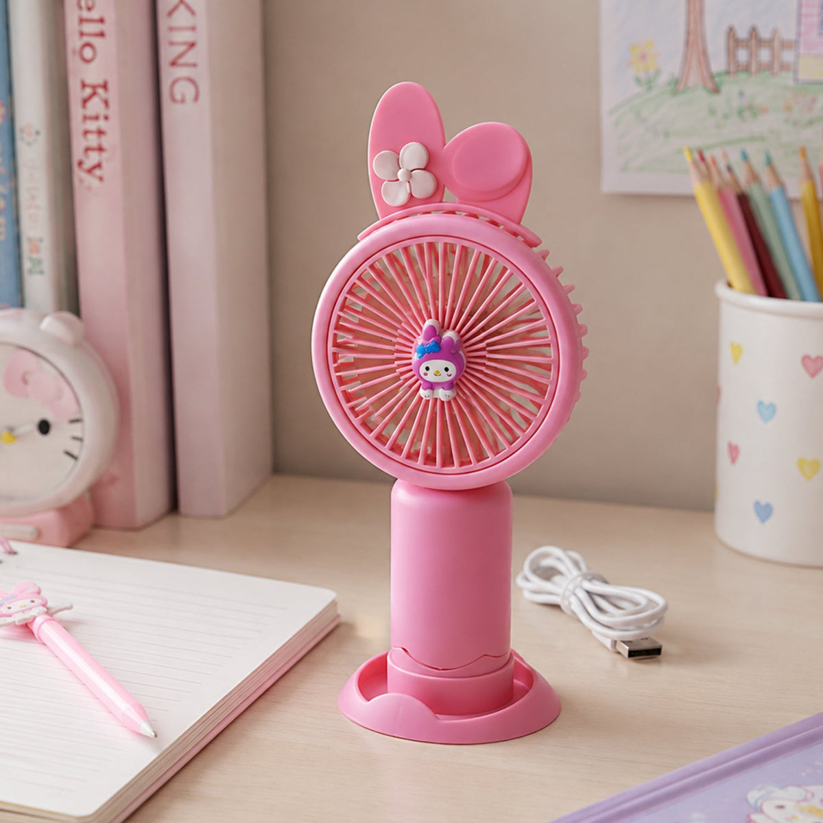 Kids Rechargeable Mini Handheld Fan