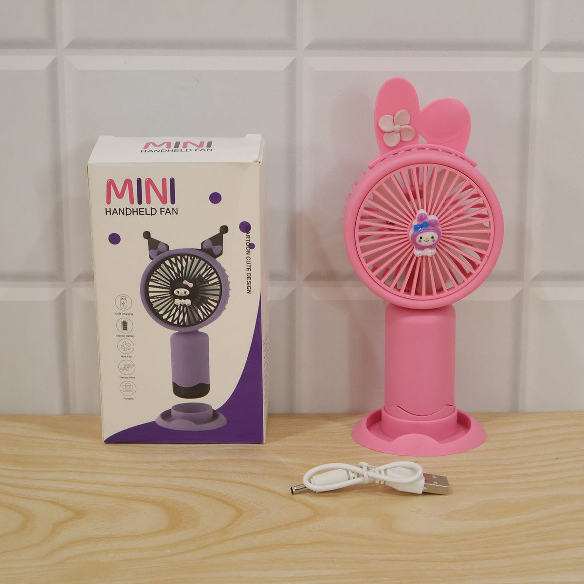 Kids Rechargeable Mini Handheld Fan