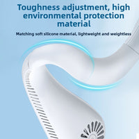 Rechargeable Wearable Neck Fan