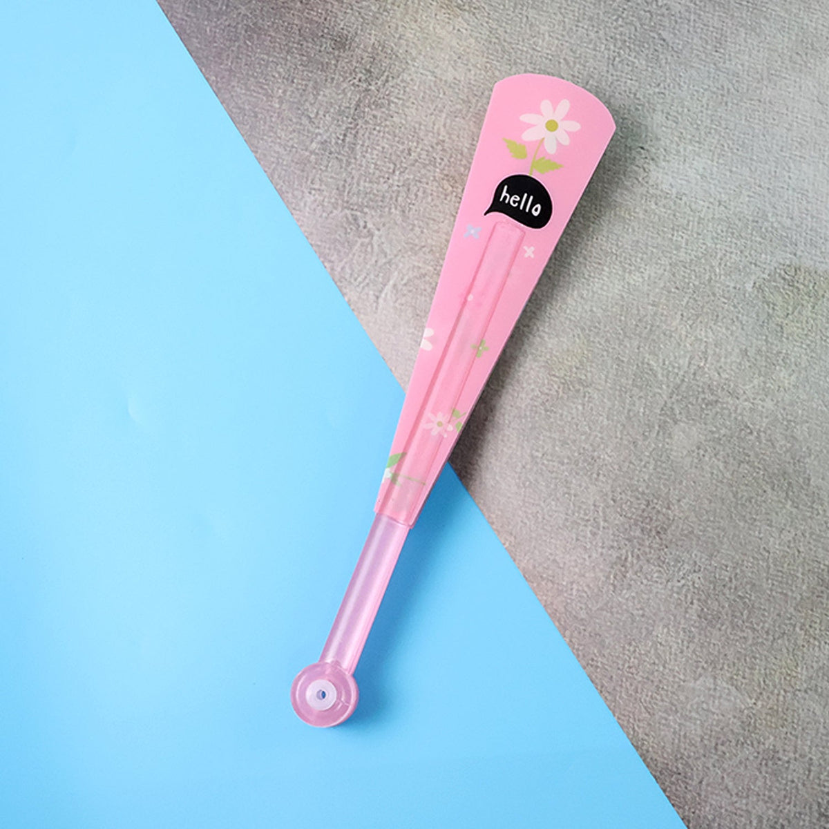 Floral Print Folding Hand Fan for Women