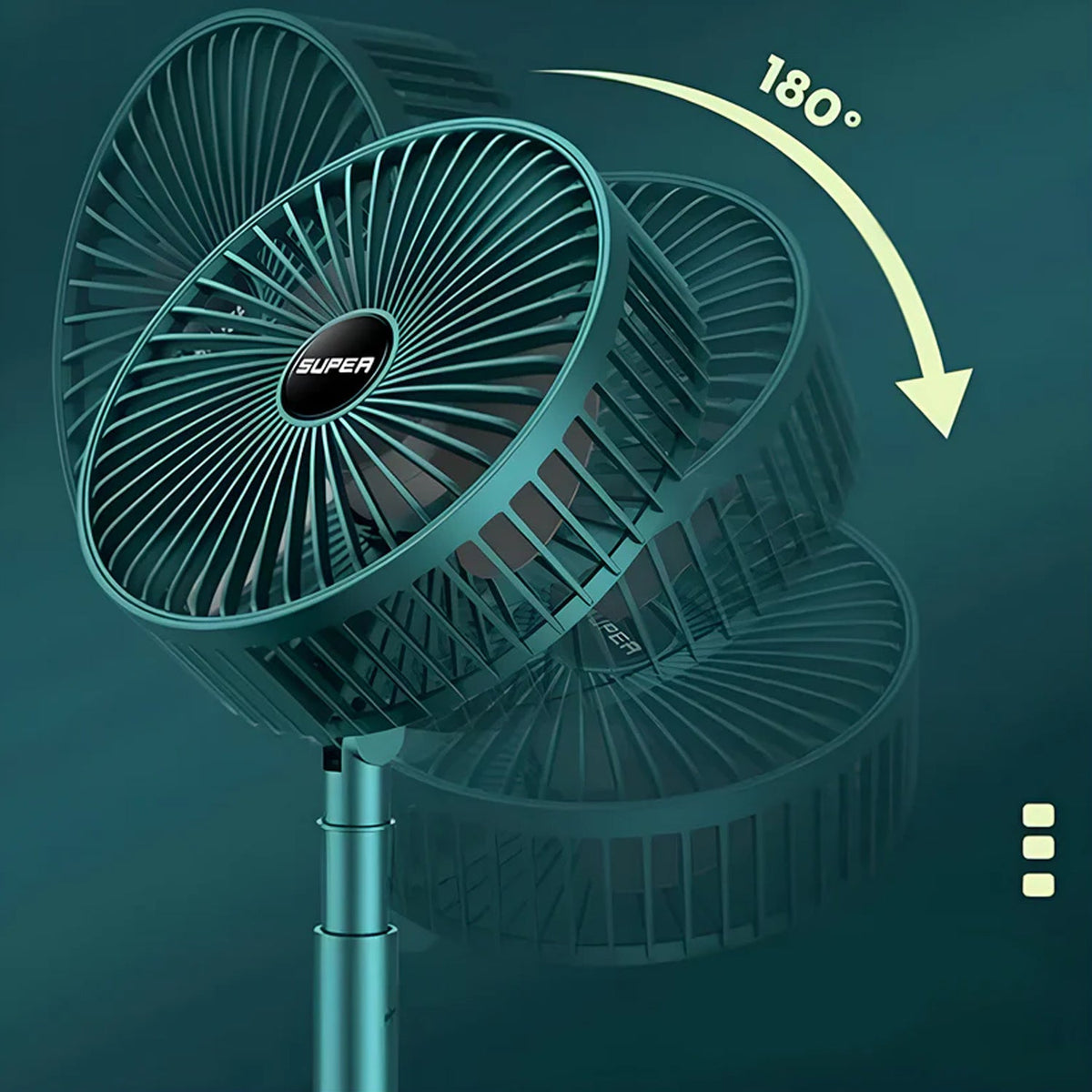 Telescopic Foldable Mini USB Desk Fan