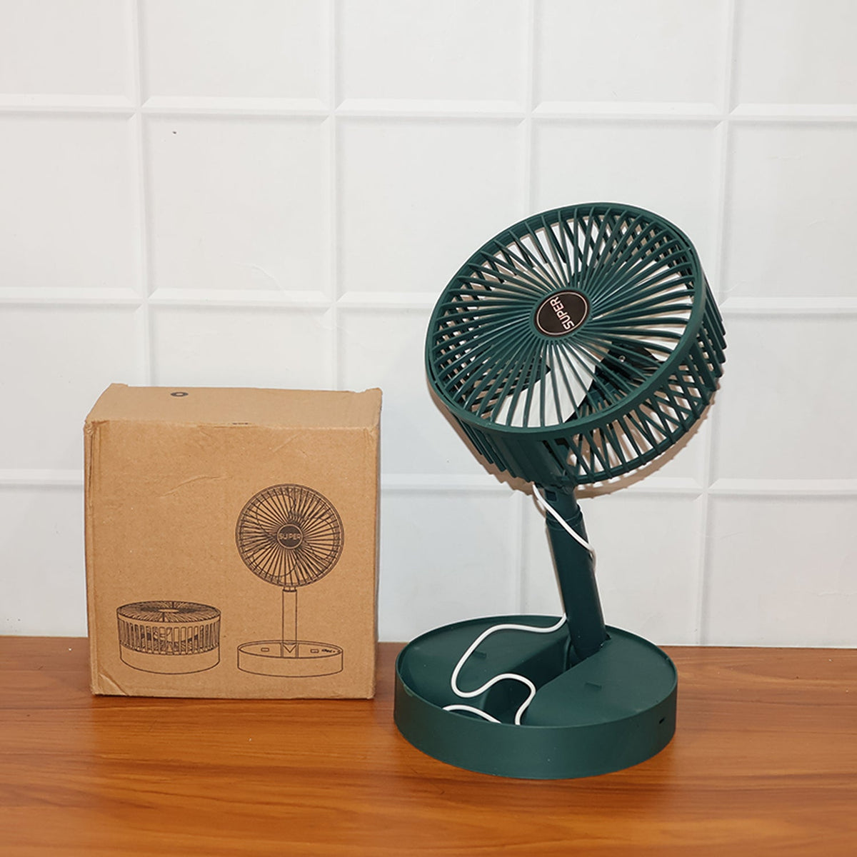 Telescopic Foldable Mini USB Desk Fan
