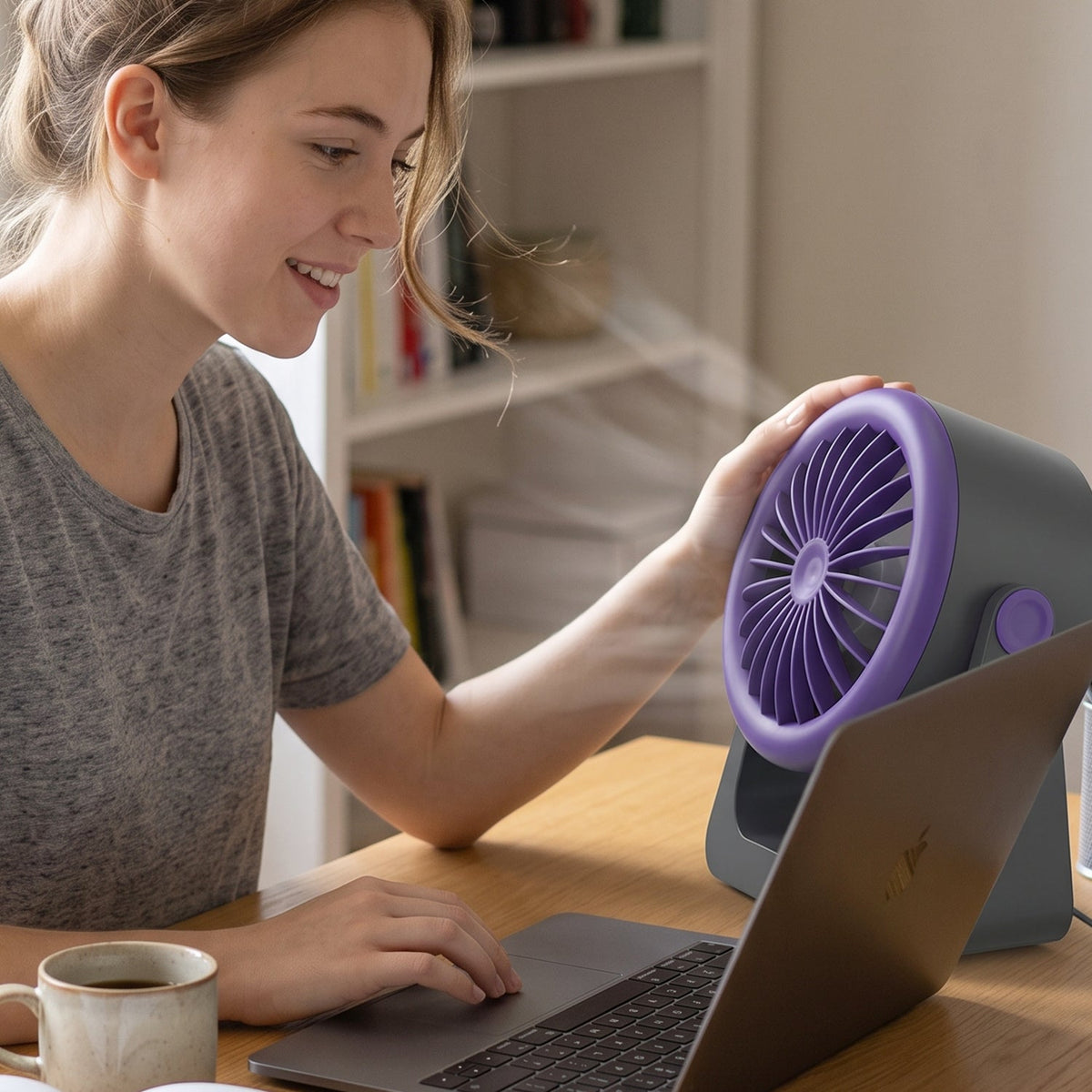 Personal Desktop Air Circulation Fan