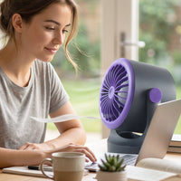 Desktop Air Circulator Fan with Hanging Hook