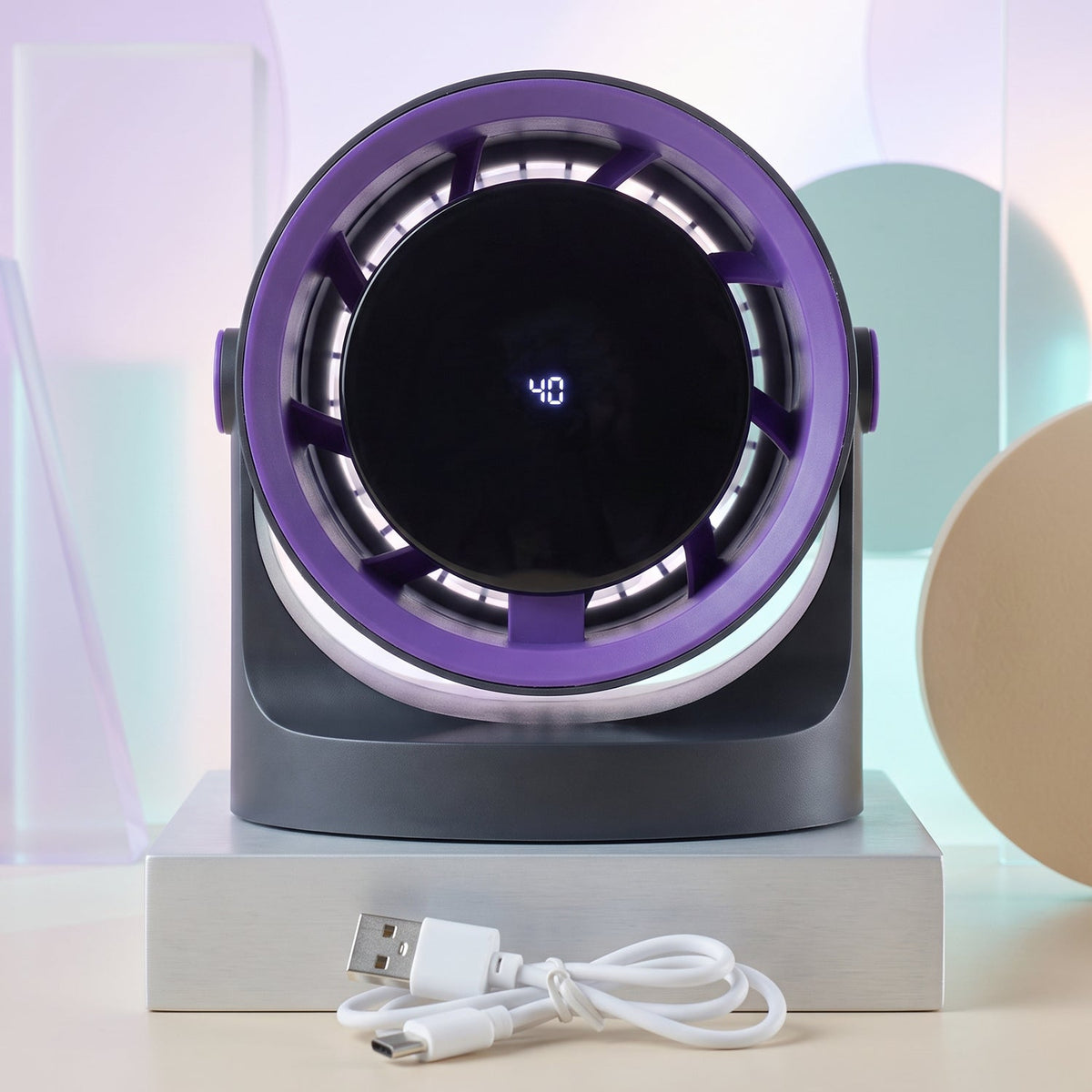 Desktop Air Circulator Fan with Hanging Hook