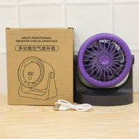 Desktop Air Circulator Fan with Hanging Hook
