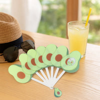 Foldable Pocket Fan with Keychain