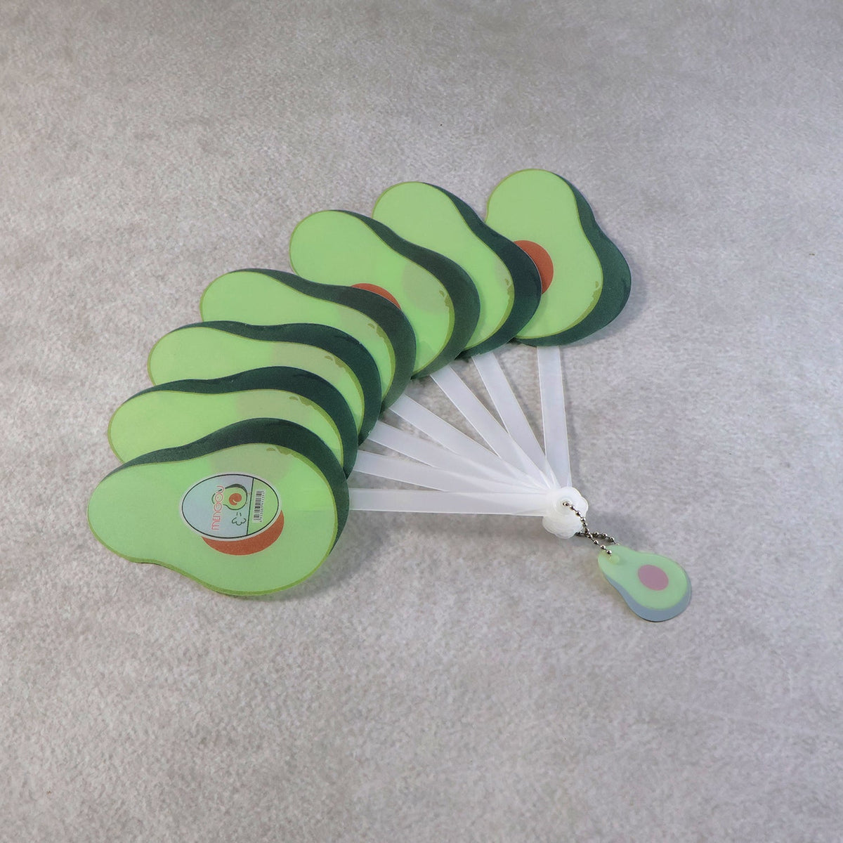 Foldable Pocket Fan with Keychain