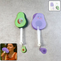 Foldable Pocket Fan with Keychain