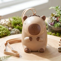 Rechargeable Mini Bear Fan with Neck Strap