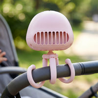 Handheld Fan with LED Star Projector