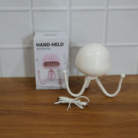 Handheld Fan with LED Star Projector