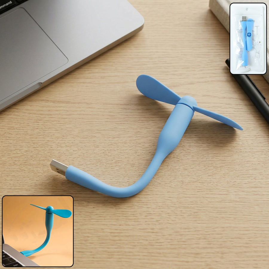 Flexible Neck Portable USB Mini Fan