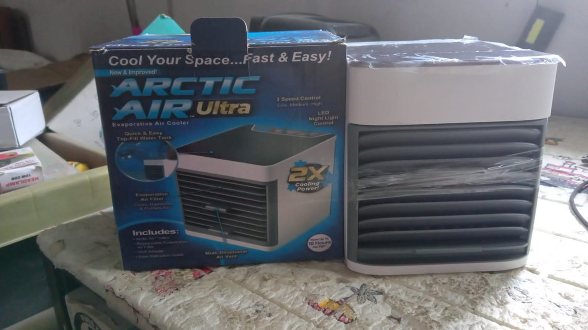 Mini Portable Air Cooler with LED