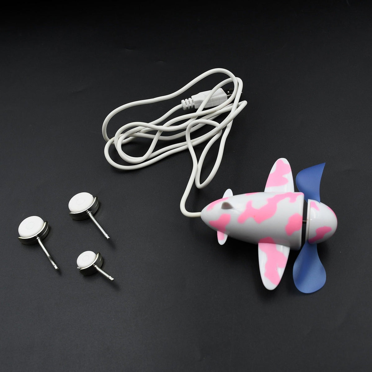 USB Airplane-Shaped Desk Fan