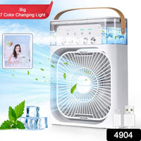 Portable Air Cooler Fan with 7-Color LED Light