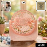 Silent Rechargeable Mini Desk Fan