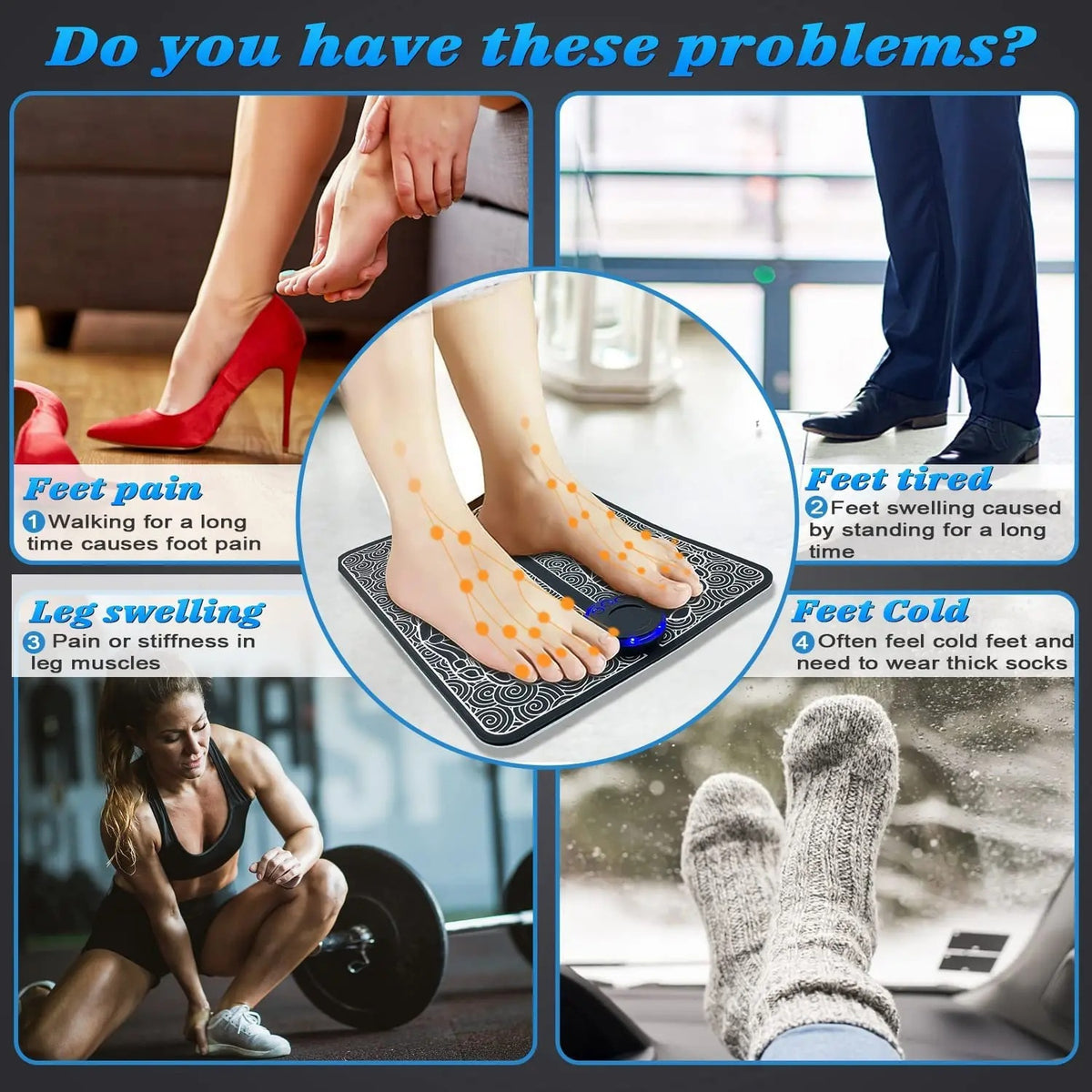 EMS Foot Massage Mat