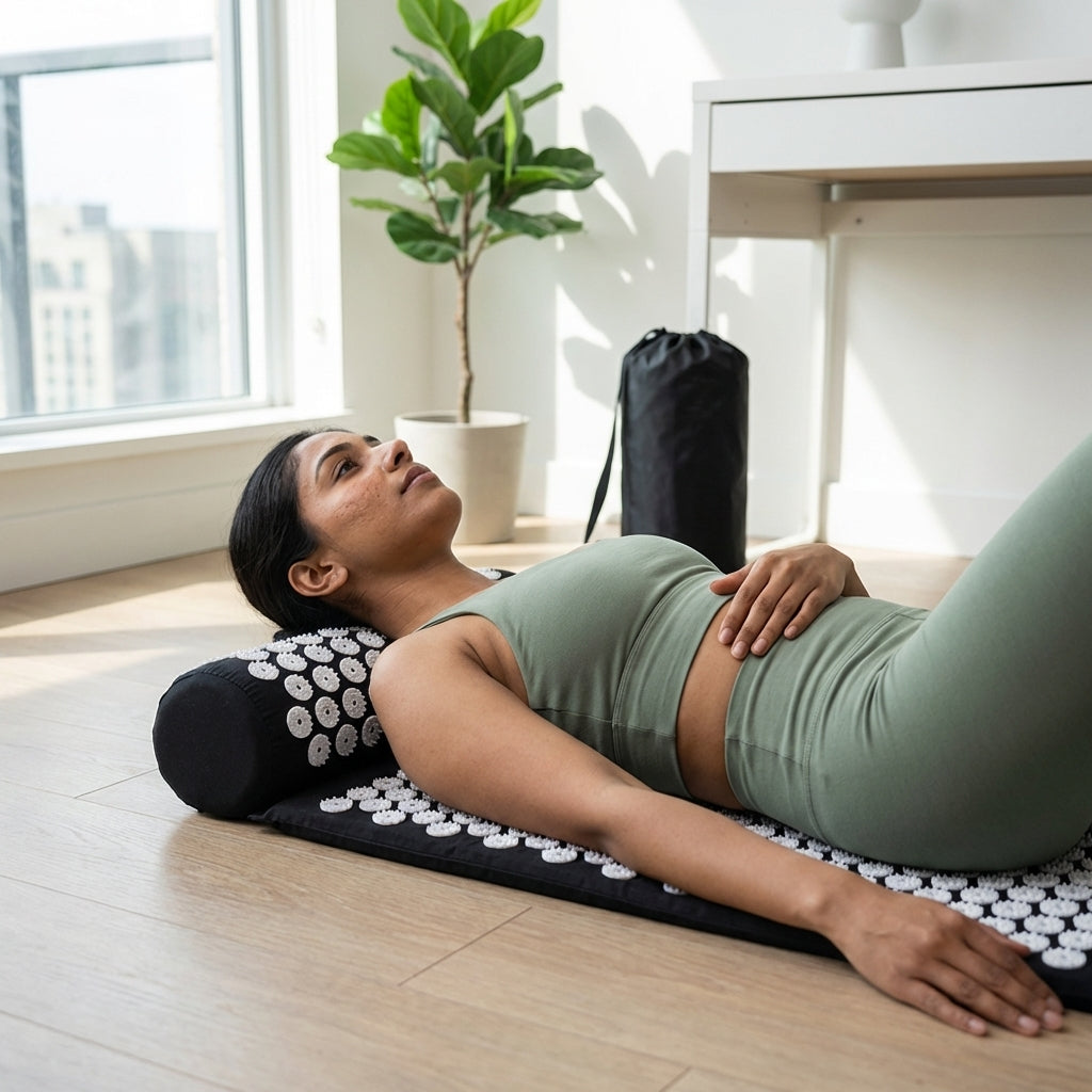 Acupuncture massage mat