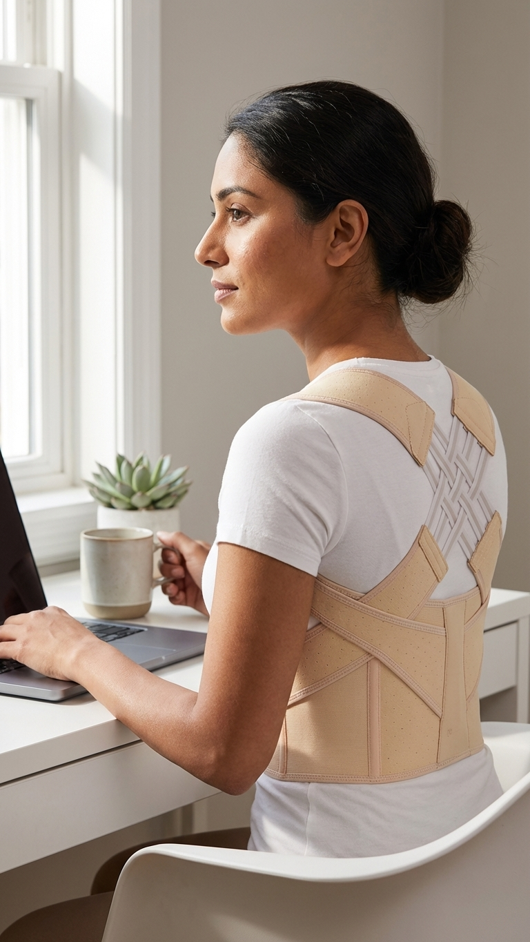 Posture corrector vest