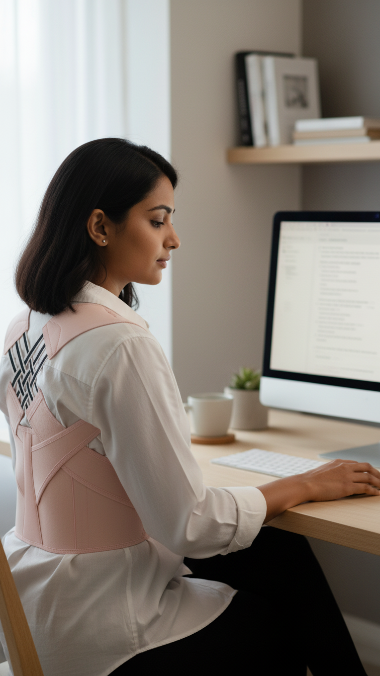 Posture corrector vest