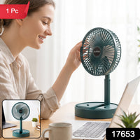 Adjustable Height USB Desk Fan